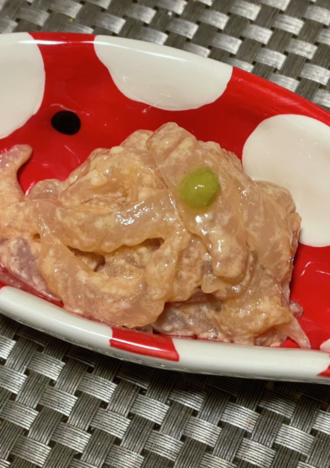 カワハギのウニ醤油和え-レシピのメイン写真