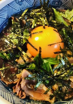 市販パック活用●カツオのたたき丼-レシピのメイン写真