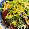市販パック活用●やまかけネギたたき丼