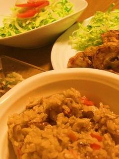絶品!鶏とごぼうの炊き込みご飯-レシピのメイン写真