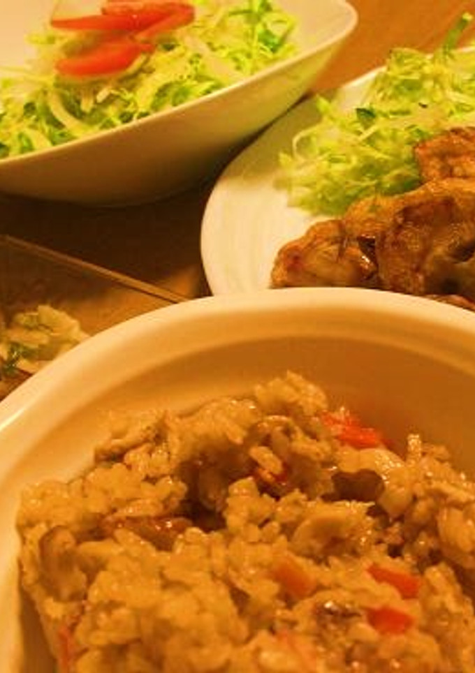 絶品！鶏とごぼうの炊き込みご飯-レシピのメイン写真