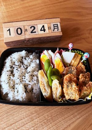 2022.10/24 中学生男子お弁当-レシピのメイン写真