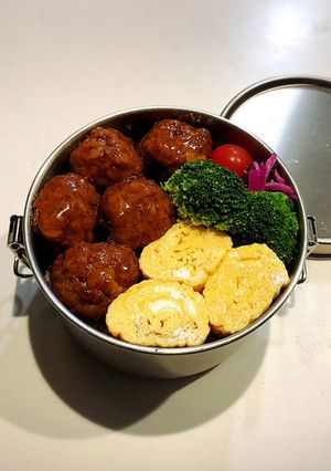 のっけ弁当2022.10.24-レシピのメイン写真