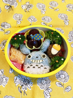 幼稚園年少 トトロ お弁当-レシピのメイン写真