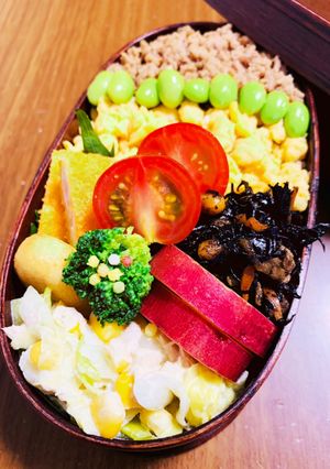そぼろごはん弁当♡-レシピのメイン写真