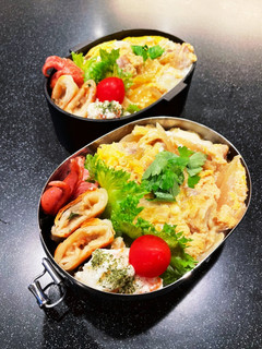 高校生弁当2022 10月24親子丼-レシピのメイン写真