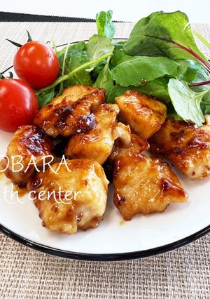 鶏むね肉のハニーマスタード焼き-レシピのメイン写真