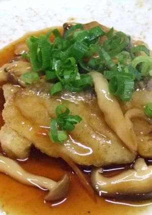マダラのから揚げキノコあん仕立て-レシピのメイン写真