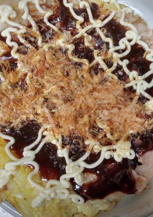 米粉と長芋のお好み焼き-レシピのメイン写真