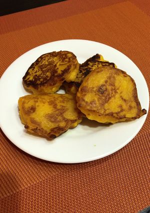 チーズかぼちゃもち-レシピのメイン写真