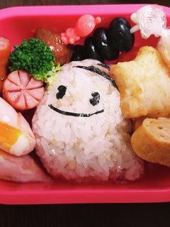 ハロウィンオバケ弁当-レシピのメイン写真