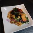 レンチン小松菜と薄揚げ&シメジの明太和え