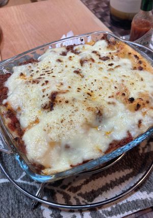 バリラのパスタでとろーりチーズラザニア-レシピのメイン写真