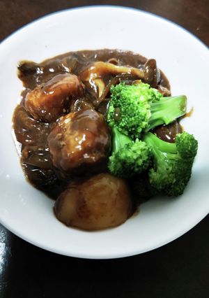 煮込みハンバーグ-レシピのメイン写真