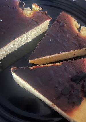 バスク風！さつまいものチーズケーキ-レシピのメイン写真