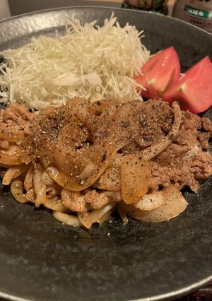 超時短!ケイジャンシーズニング牛バラ炒め-レシピのメイン写真