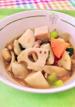 秋野菜のみそそぼろ煮-レシピのメイン写真
