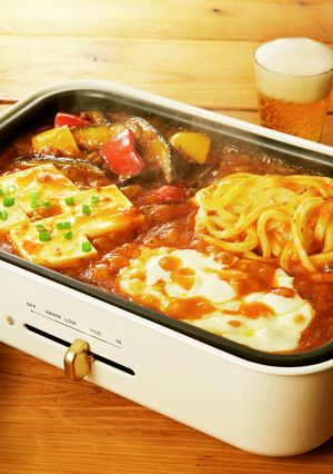 ホットプレート麻婆-レシピのメイン写真