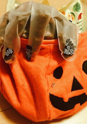グローブくん魔女の手下★ハロウィンおばけ-レシピのメイン写真