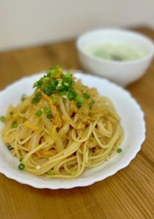 ピリ辛白菜パスタ【ここから栄養士】-レシピのメイン写真