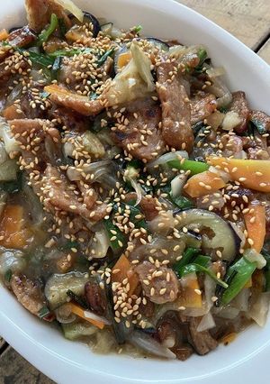 味付け大豆ミートで　中華野菜炒めあんかけ-レシピのメイン写真