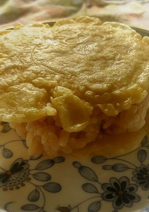 米粉で羽根つき焼きおにぎり-レシピのメイン写真