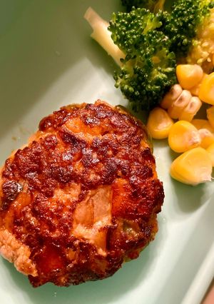 豆腐入りハンバーグ　離乳食後期、完了期-レシピのメイン写真