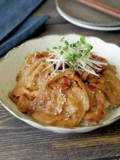 漬けて焼くだけ!サムギョプサル丼-レシピのメイン写真