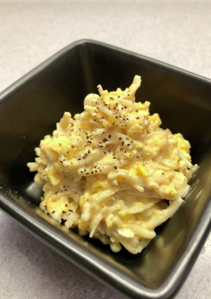 マヨ玉えのき-レシピのメイン写真