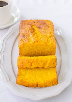 ハロウィンに☆かぼちゃのパウンドケーキ-レシピのメイン写真