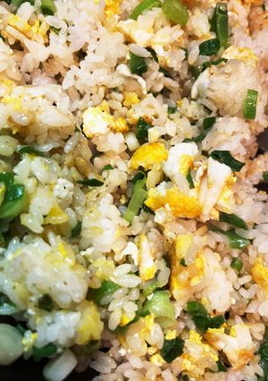 ５分クッキング　卵ネギ炒飯-レシピのメイン写真