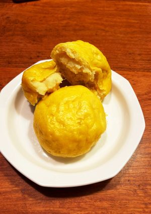 秋のスイートポテトあんまん-レシピのメイン写真