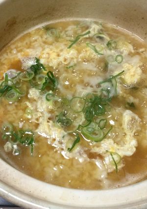 ふぐ鍋の〆の雑炊-レシピのメイン写真