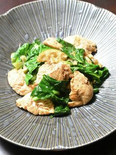 ささみとレタスのレモンマヨマリネ炒め-レシピのメイン写真