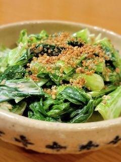 青梗菜のおかかマヨ和え-レシピのメイン写真