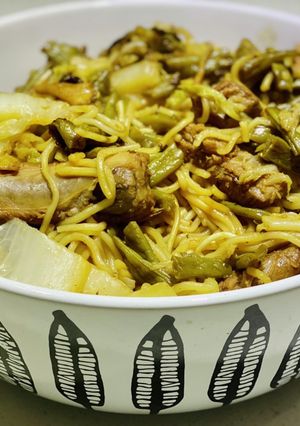 本格中華風バックブリと野菜たっぷり蒸し麺-レシピのメイン写真