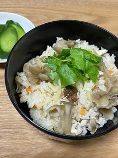 和歌山新しょうがときのこの炊き込みご飯-レシピのメイン写真
