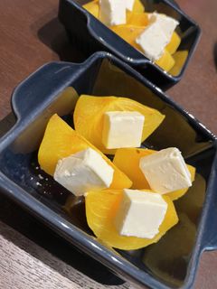 柿のグリル クリームチーズ添え-レシピのメイン写真