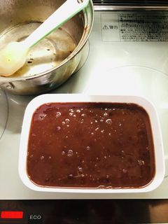 粒あんで小倉ようかん 無添加小豆おやつ♡-レシピのメイン写真