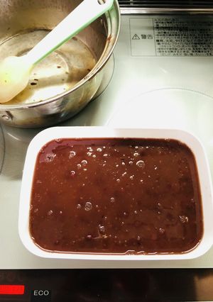粒あんで小倉ようかん　無添加小豆おやつ♡-レシピのメイン写真
