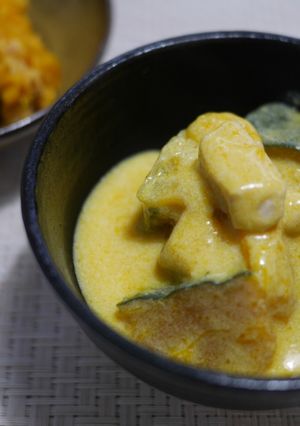 チキンとカボチャのクリーム煮-レシピのメイン写真