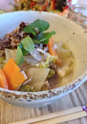 火10分☆幸せの牛汁-レシピのメイン写真