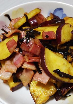 さつまいもと昆布の炒めもの-レシピのメイン写真