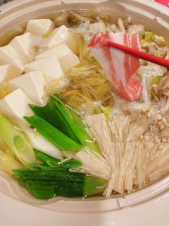 生姜入りでぽかぽか*豚のしゃぶしゃぶ鍋-レシピのメイン写真