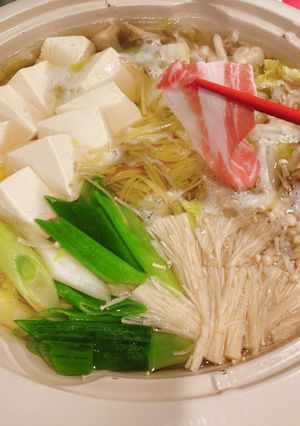 生姜入りでぽかぽか＊豚のしゃぶしゃぶ鍋-レシピのメイン写真