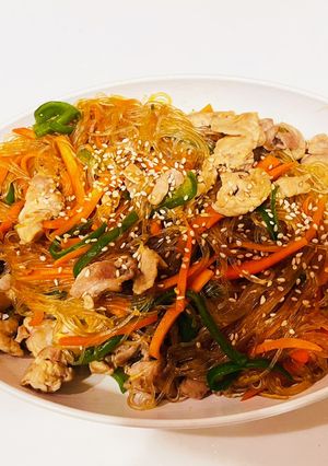 豚肉のチャプチェ風-レシピのメイン写真