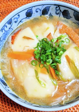 餅入り中華スープ-レシピのメイン写真
