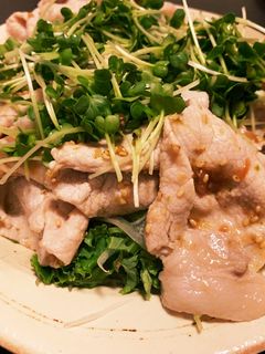 サッパリ豚しゃぶ with香味ベジ-レシピのメイン写真