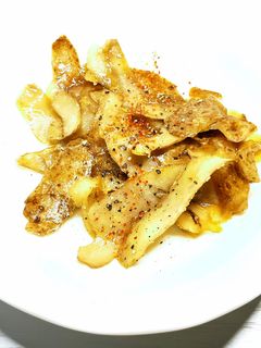 じゃがいもの皮のバター炒め-レシピのメイン写真