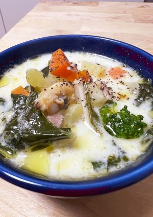 野菜ゴロゴロ☆アサリのクラムチャウダー風-レシピのメイン写真